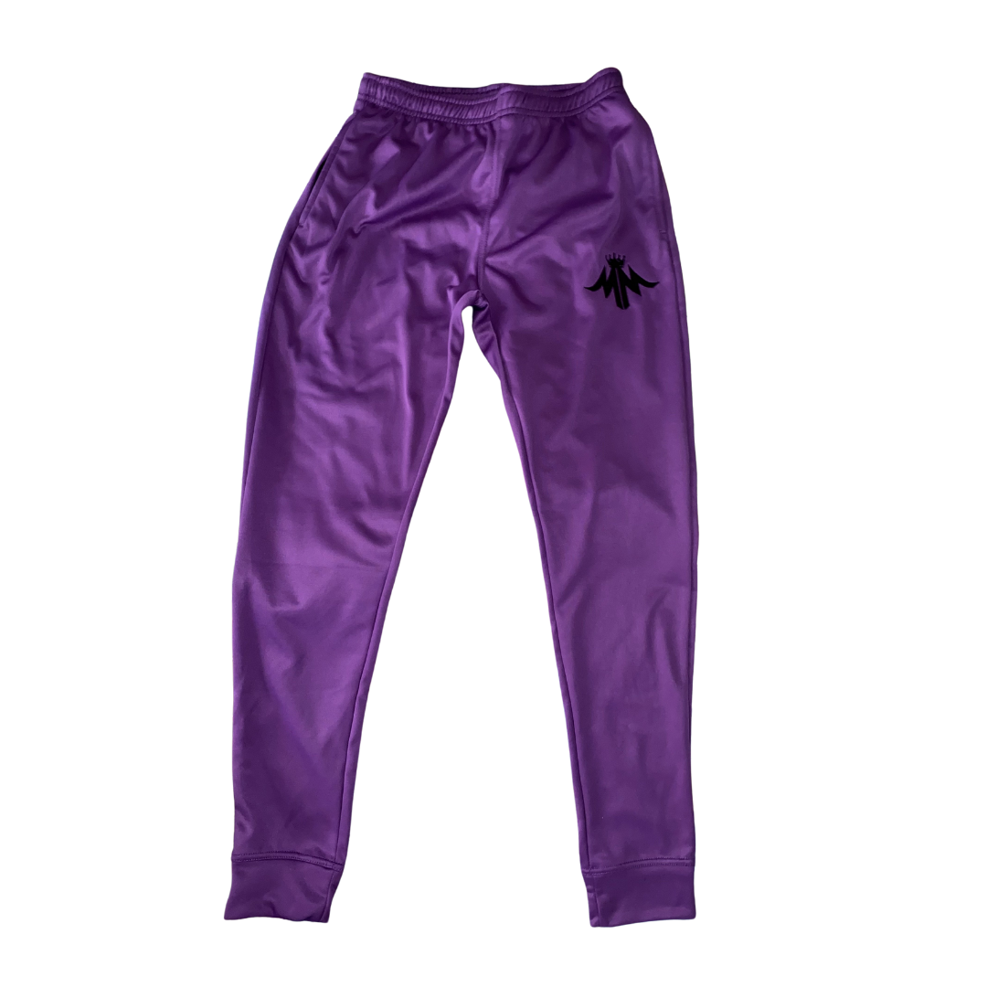 "ROYALTY" Purple and Black Pants